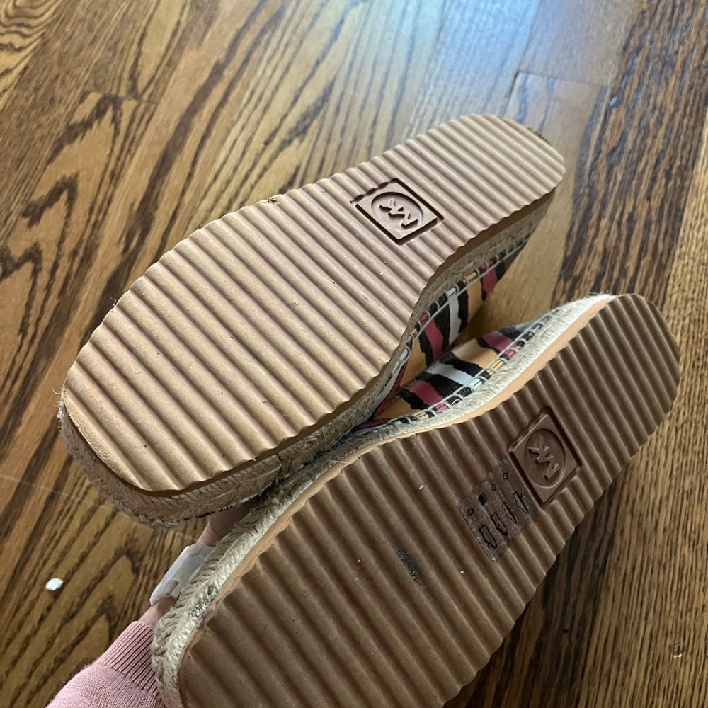 Michael Kors Espadrilles Size 7 – Multicolor Zebra Print - Picture 2 of 6